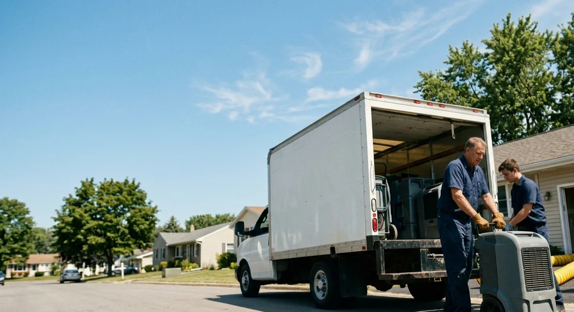 Water Damage Cleanup in North Liberty, IA near me
